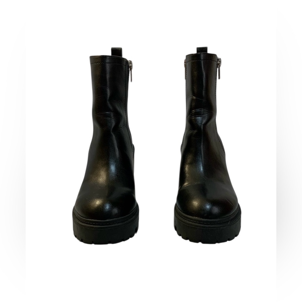 Urban Outfitters Black Chunky Lug Sole Boots